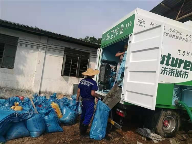 格尔木工业污泥压干处理